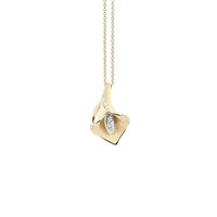 Collar Annamaria Cammilli Mujer Calla in Oro amarillo Diamante 0.12 Ct GPE1777U - GPE1777U